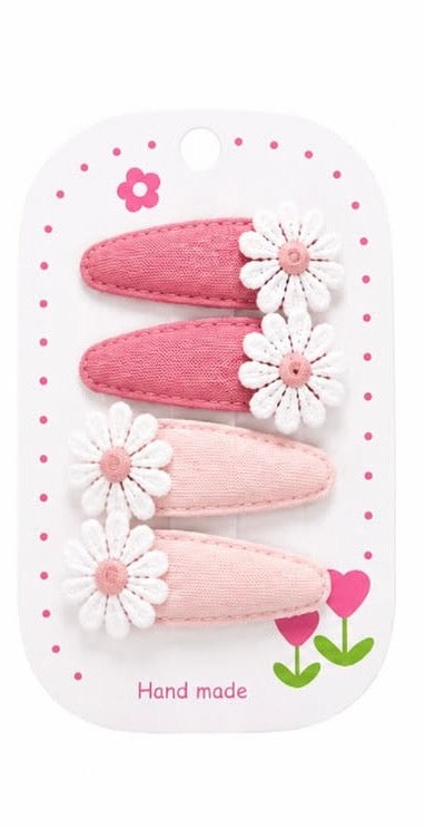Flower daisy clips