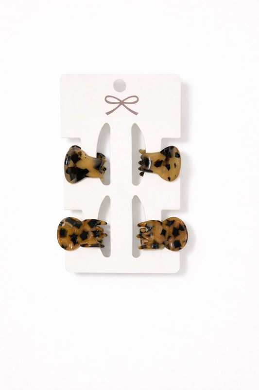 Mini claw clips