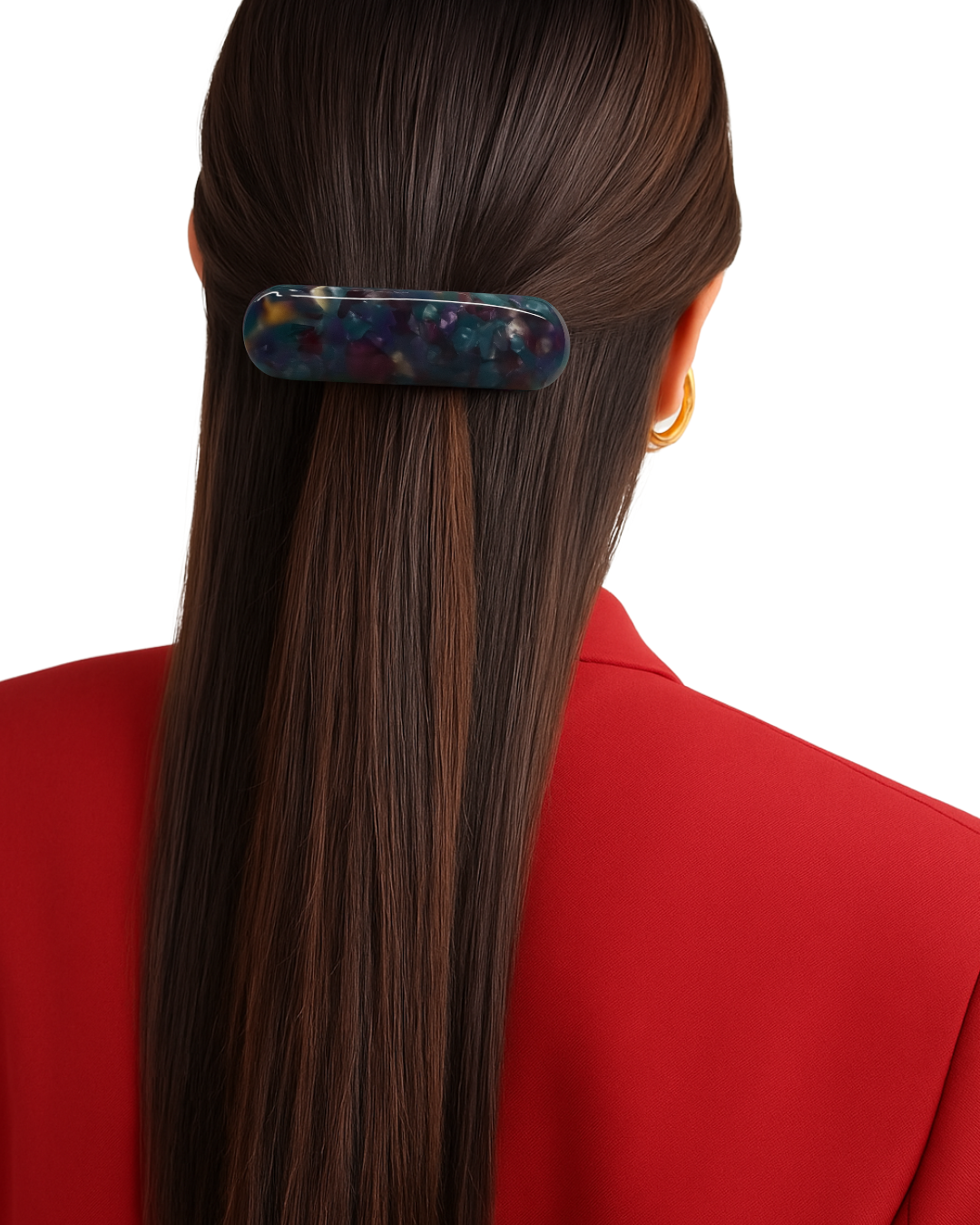 Belle Rectangular Barrette Clip
