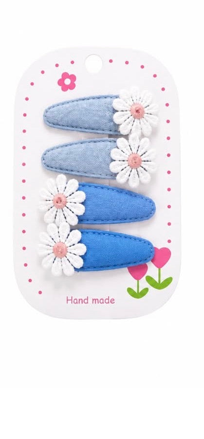 Flower daisy clips