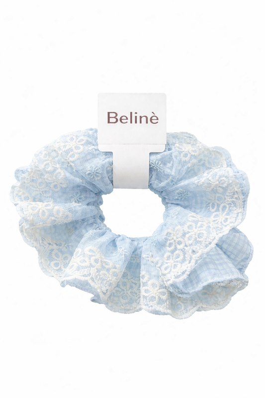 Lace scrunchies